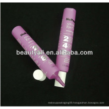 plastic PE industrial tubes with screw cap